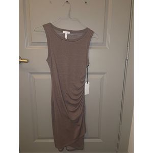 Melrose and Market Leith Ruched Body-Con Sleeveless Dress, Size XS NWT